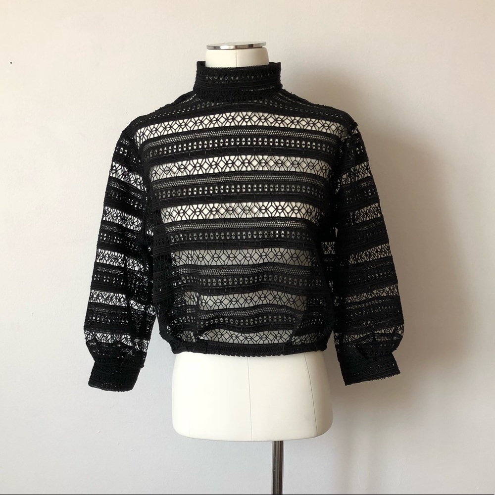 Handmade Black Blouse